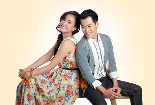 Ái Phương đẹp đôi bên Hồ Trung Dũng, Ca nhạc - MTV, Ai Phuong, Ho Trung Dung, cap doi, ket hop, hua voi em, song ca, ca si, tin tuc