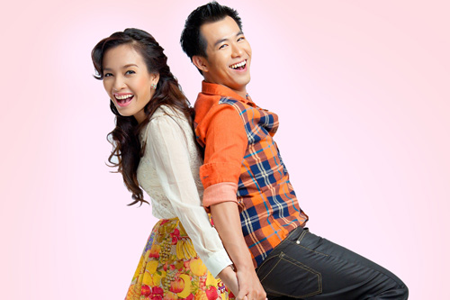 Ái Phương đẹp đôi bên Hồ Trung Dũng, Ca nhạc - MTV, Ai Phuong, Ho Trung Dung, cap doi, ket hop, hua voi em, song ca, ca si, tin tuc