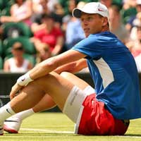 Cú sốc đầu tiên ở môn tennis Olympic