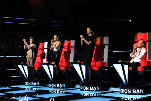 Tập 4 The Voice bùng nổ “họa mi”, Ca nhạc - MTV, Giong hat viet 2012, The voice, dong lan, bao anh, ngan binh, bao trang, thu minh, ho ngoc ha, dam vinh hung, tran lap, thi sinh, huan luyen vien