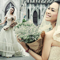 Miss Teen Linh Hàn làm cô dâu hạnh phúc