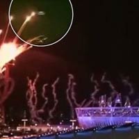 UFO bất ngờ xuất hiện tại Olympic?