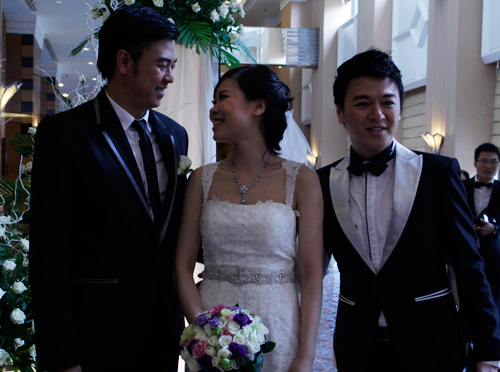 Lễ cưới kín tiếng của MC Tuấn Tú, Phim, Tuan Tu, Thanh Huyen, MC, cuoi vo, ngoai giao, cong an, anh, dau khi, dam cuoi, le hoi, nha gai, nha trai, khach san