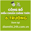 6 trng cng b im chun chnh thc