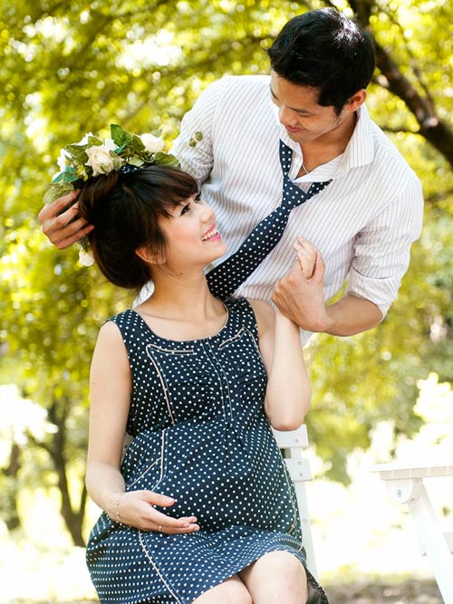Thu trẻ trung với đầm Jeans Mommy - 7