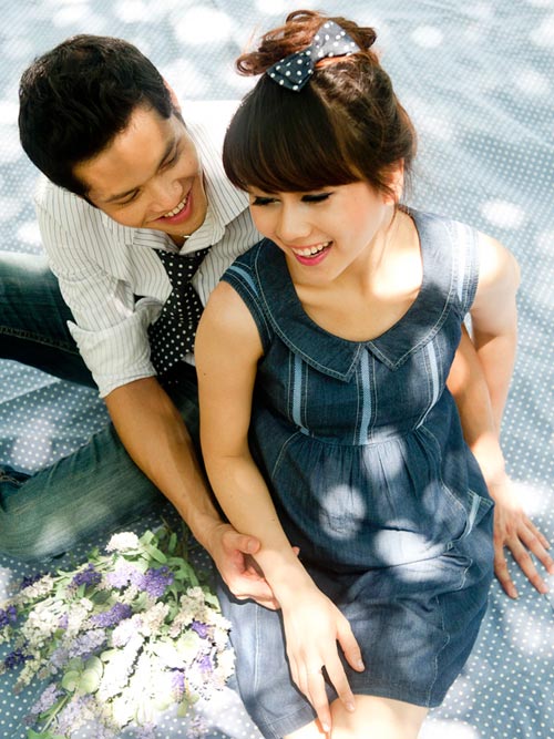 Thu trẻ trung với đầm Jeans Mommy - 2
