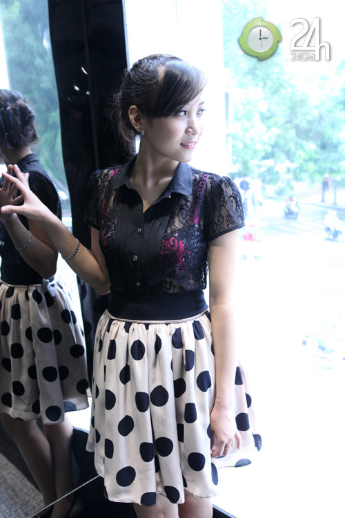 Chấm bi cho cô nàng sành thời trang - 6