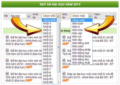 Gợi ý giải môn Lịch sử khối C năm 2013 - 2