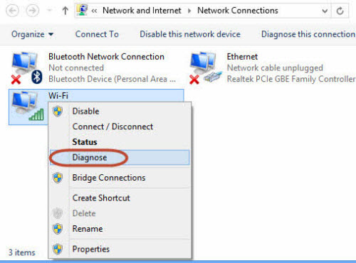 Windows 8: Xử lý lỗi Limited khi kết nối Internet - 6