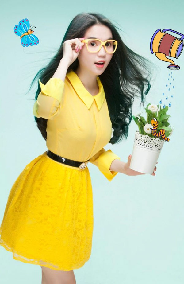 Sao Việt cuồng say mốt kính bỏ tròng - 9