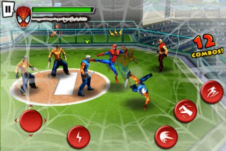 Spiderman Total Mayhem: Phiên bản hấp dẫn nhất trên iPhone, Game Mobile, Tin game, game, game mobile, game điện thoại, game cho iphone