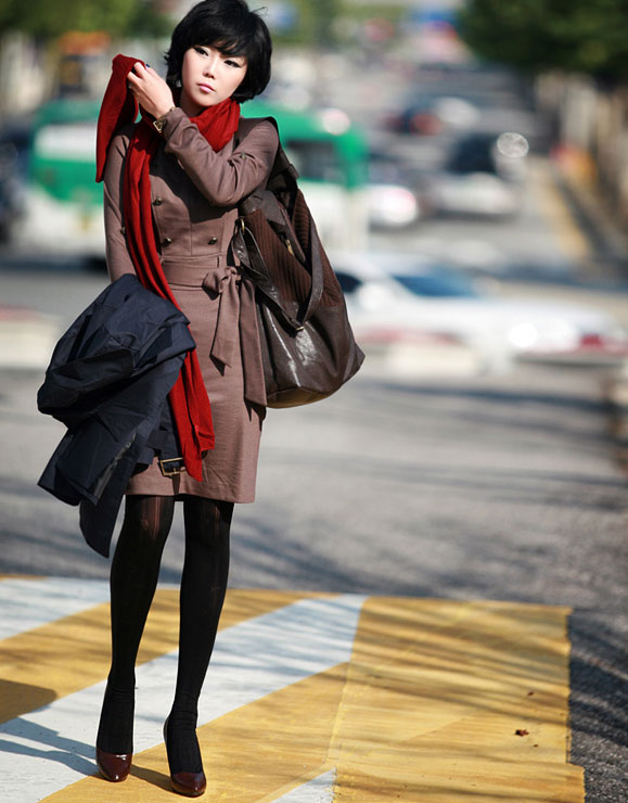 10 cách thắt khăn thời trang mùa đông - 21