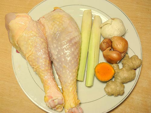 Thơm lừng đùi gà nướng tỏi - 1