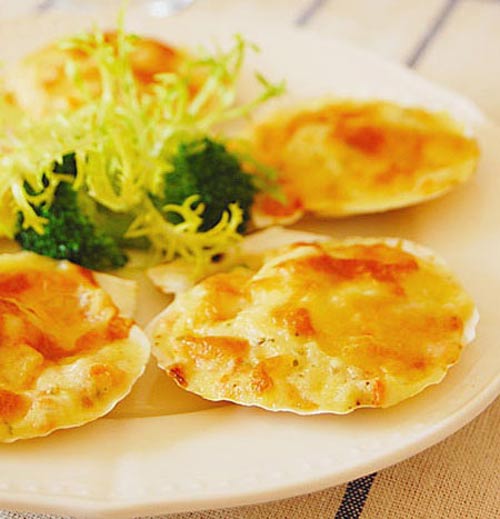 Thơm ngậy sò điệp quết kem tươi - 5