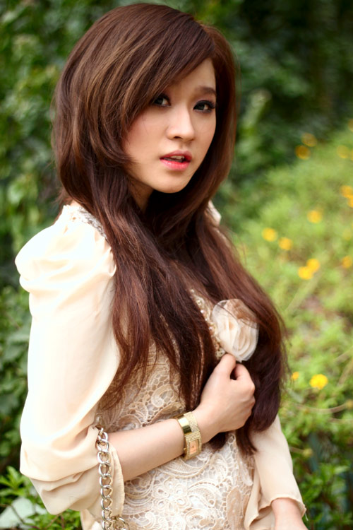 Thời trang của nàng công chúa, Thời trang, nhan vat thoi trang, vay ren, mau hong, dang yeu, de thuong, vay ngan, vay hai tang
