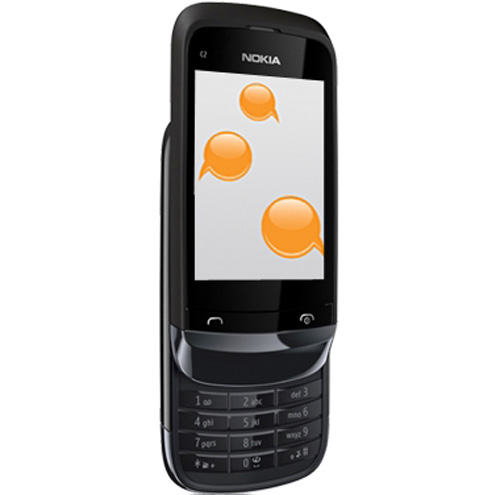 Nokia C2-02 dế giá rẻ mới - 1