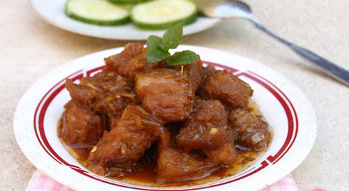 Đậm đà thịt kho ruốc sả - 11