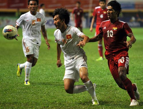 Video U23 Việt Nam - U23 Myanmar: Tan nát, SEAGames 27, Seagame, Seagames, Sea games, bong da seagame 26, bang xep hang seagame, bang xep hang seagame 26, Bang tong sap huy chuong seagame 26, Lich thi dau seagame 26
