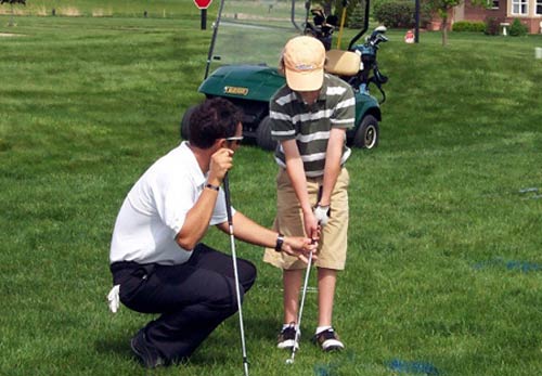 Khi các "tiểu đại gia" chơi golf, Golf, Thể thao, golf, tieu dai gia choi golf, mon golf, bao, the thao