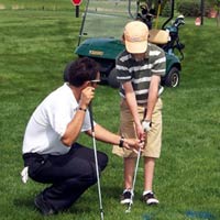 Khi các "tiểu đại gia" chơi golf