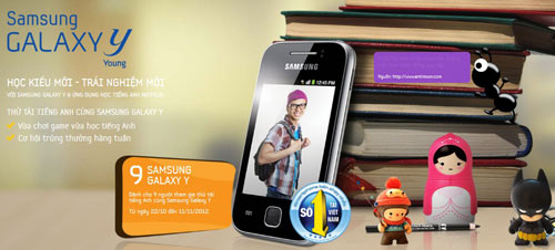 Mua Galaxy Y học tiếng Anh cực siêu cùng Antplus - 1