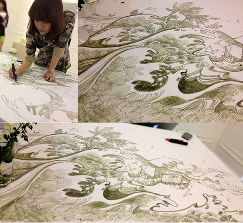 Họa sĩ 9X tài năng, xinh xắn - 3