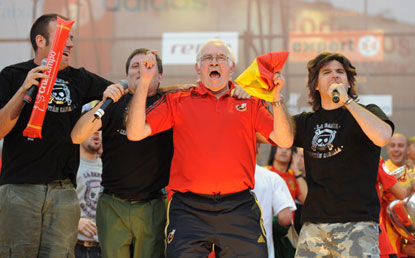 Chùm ảnh: Vinh quy bái tổ, Euro 2012, 