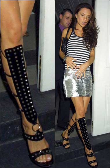 Victoria Beckham... "làm xiếc" với giày cao gót, Giầy - dép, Thời trang, 