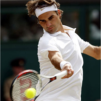 Video phân tích quả phải của Roger Federer