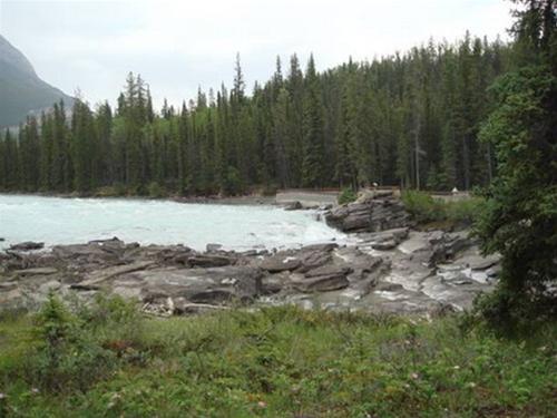 Kỳ vĩ thác nước và hẻm núi Athabasca