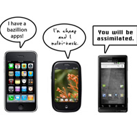 iPhone, Palm Pre và Droid: Khi "sát thủ" đối mặt "mục tiêu"