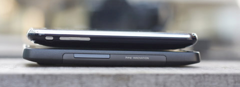 HTC HD2 so dáng với iPhone 3GS, Thời trang Hi-tech, 