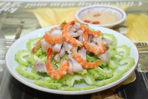 Gỏi khổ qua tôm thịt - 1