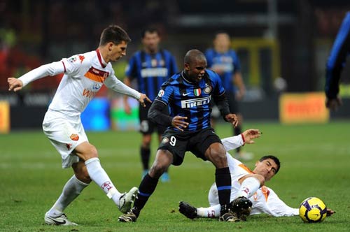 Roma – Inter: Ngưỡng cửa SINH - TỬ, Bóng đá Ý, Bóng đá, Roma, Inter, Mourinho, Serie A, Scudetto, Totti, Milan, Eto'o