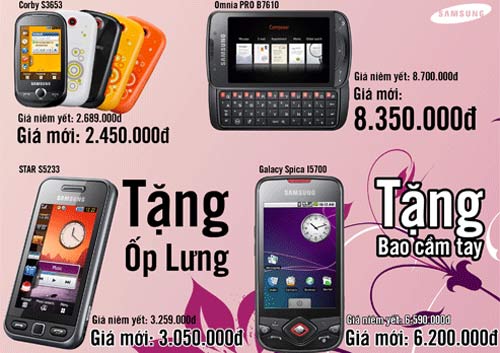 Chương trình khuyến mãi giảm giá điện thoại cực lớn !!! - 2