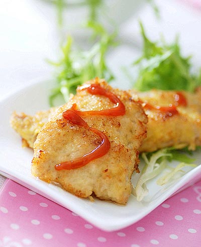 Mềm và thơm thăn lợn chiên xù - 3