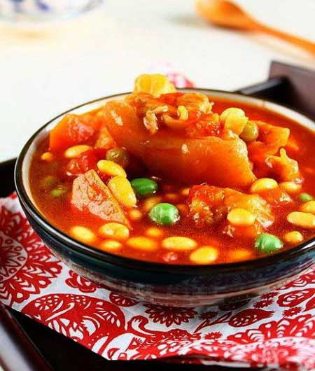 Chân giò hầm đậu trắng: Hấp dẫn "mãnh liệt" - 4