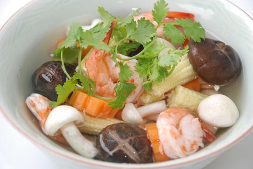 Canh tôm: Món ngon ngày hè - 1