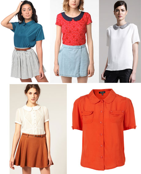 Áo cổ lá sen, Thời trang, hom nay mac gi, nhat ky thoi trang, thoi trang, mac dep, quan, ao, vay, xu huong thoi trang, phong cach moi, co la sen,