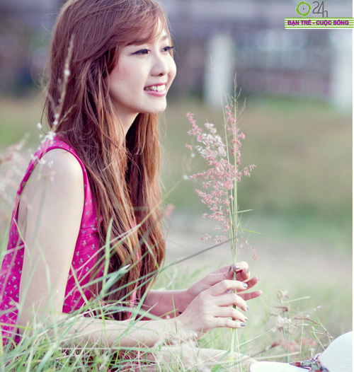 Thiếu nữ Sài thành trong trẻo giữa chiều xuân, Bạn trẻ - Cuộc sống, thieu nu sai thanh, hot girl sai thanh, anh girl xinh, nu sinh xinh dep, thoi trang teen, bao