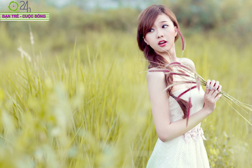 Thiếu nữ Sài thành trong trẻo giữa chiều xuân, Bạn trẻ - Cuộc sống, thieu nu sai thanh, hot girl sai thanh, anh girl xinh, nu sinh xinh dep, thoi trang teen, bao