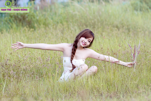 Thiếu nữ Sài thành trong trẻo giữa chiều xuân, Bạn trẻ - Cuộc sống, thieu nu sai thanh, hot girl sai thanh, anh girl xinh, nu sinh xinh dep, thoi trang teen, bao