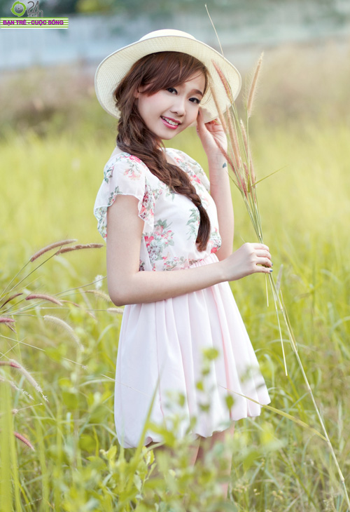 Thiếu nữ Sài thành trong trẻo giữa chiều xuân, Bạn trẻ - Cuộc sống, thieu nu sai thanh, hot girl sai thanh, anh girl xinh, nu sinh xinh dep, thoi trang teen, bao