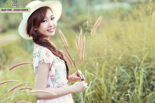 Thiếu nữ Sài thành trong trẻo giữa chiều xuân, Bạn trẻ - Cuộc sống, thieu nu sai thanh, hot girl sai thanh, anh girl xinh, nu sinh xinh dep, thoi trang teen, bao