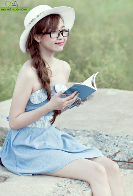 Thiếu nữ Sài thành trong trẻo giữa chiều xuân, Bạn trẻ - Cuộc sống, thieu nu sai thanh, hot girl sai thanh, anh girl xinh, nu sinh xinh dep, thoi trang teen, bao