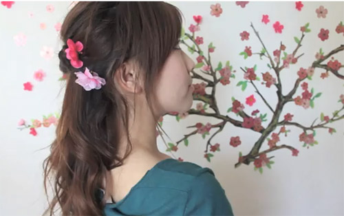 Kiểu tóc tết xinh xắn cho ngày đầu năm - 1