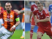 Các giải bóng đá khác - Tin HOT tối 3/1: Juve thích Shaqiri hơn Sneijder