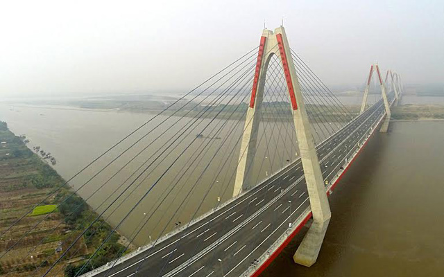 Tin tức Việt Nam - Từ 4.1 được lưu thông qua cầu Nhật Tân-đường Võ Nguyên Giáp