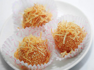 Ẩm thực - Bánh rán sầu riêng - Món ăn ngày lạnh