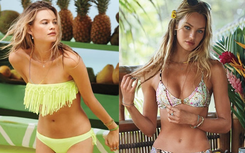 Behati Prinsloo quyến rũ với bikini “cắt xẻ“ ấn tượng